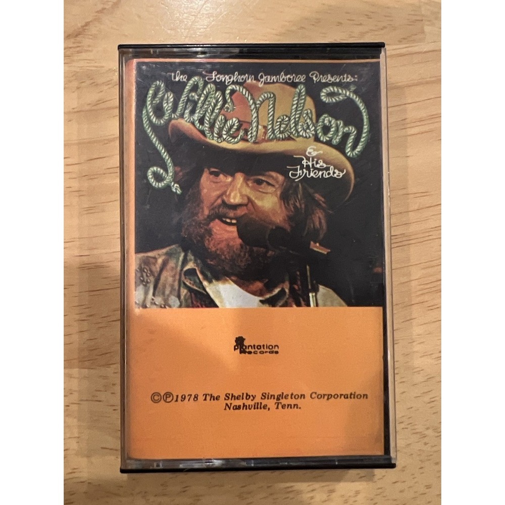 WILLIE‎ NELSON & HIS FRIENDS / LONGHORN JAMBOREE CASSETTE (1978) PLANTATION